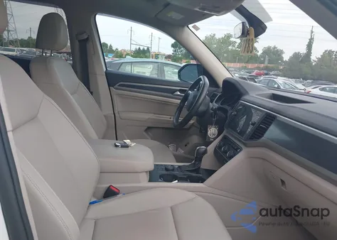 2021 Volkswagen Atlas 3.6L V6 Se W/Technology R-Line from USA, damaged, VIN 1V2RR2CA9MC533190